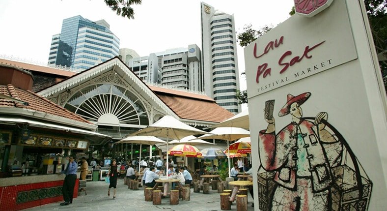 Singapore Lau Pa Sat Attraction Tour